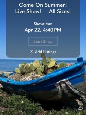 Come On Summer Live Show Listing! 4/22 PST West Coast!